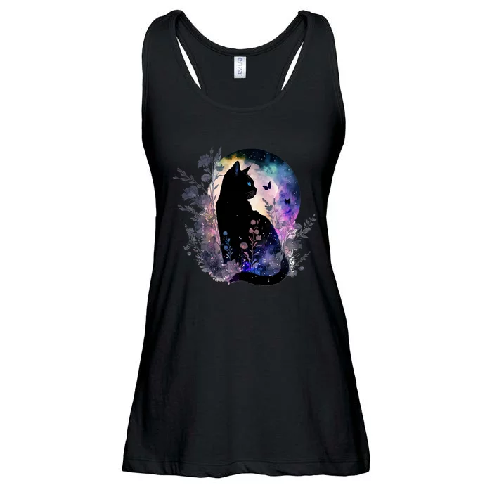 Cute Cat Motifs Cat Ladies Essential Flowy Tank