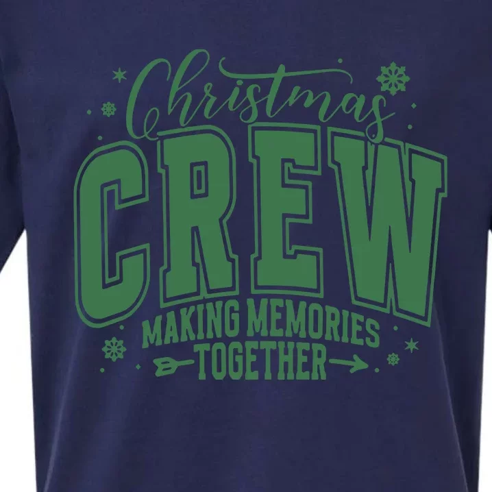 Christmas Crew Making Memories Together Sueded Cloud Jersey T-Shirt