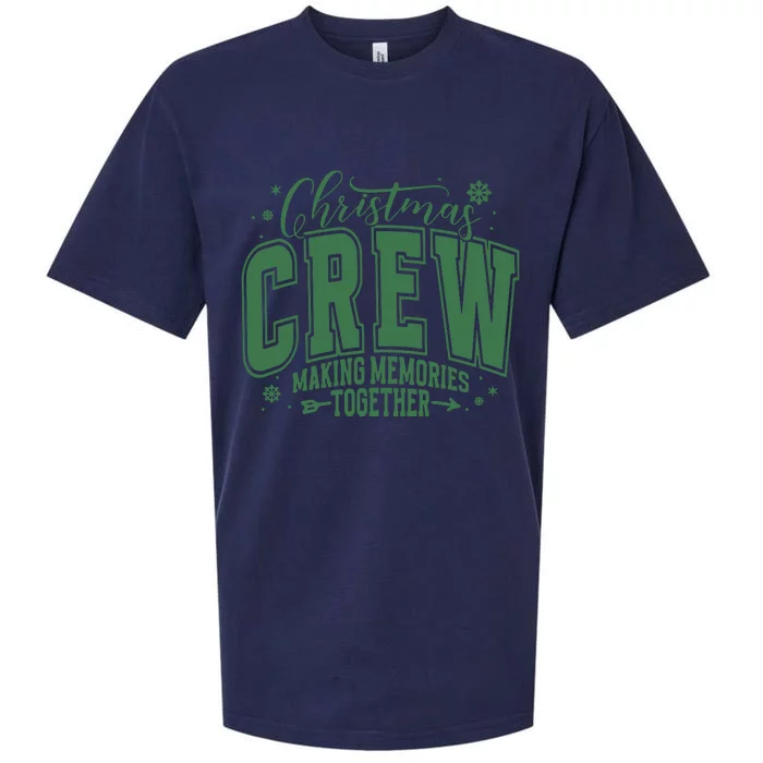 Christmas Crew Making Memories Together Sueded Cloud Jersey T-Shirt