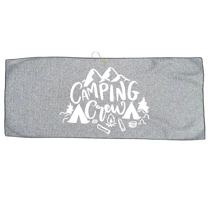 Camping Crew Mountain Large Microfiber Waffle Golf Towel