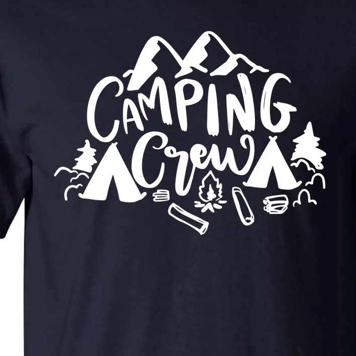 Camping Crew Mountain Tall T-Shirt