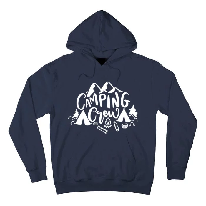 Camping Crew Mountain Tall Hoodie