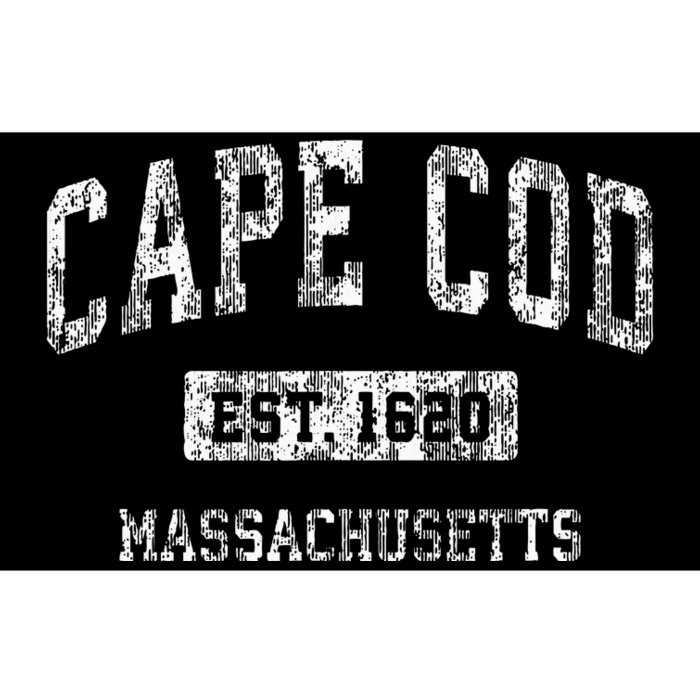 Cape Cod Massachusetts Ma Vintage Sports Established Bumper Sticker