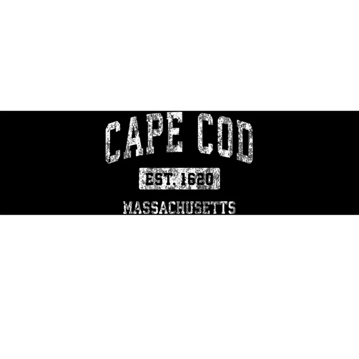 Cape Cod Massachusetts Ma Vintage Sports Established Bumper Sticker