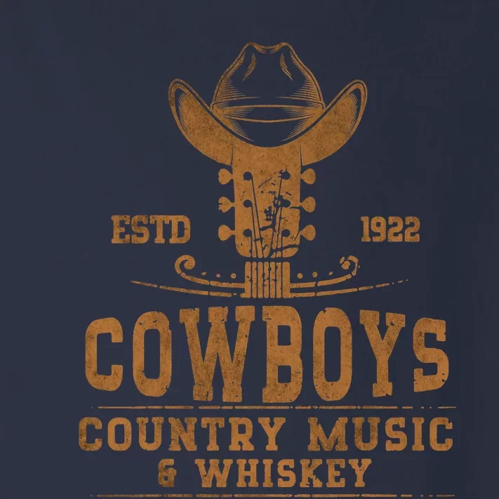 Cowboy Country Music And Whiskey Rodeo Day Whiskey Toddler Long Sleeve Shirt