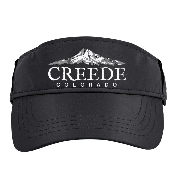 Creede Colorado  Mountain Town Creede Adult Drive Performance Visor