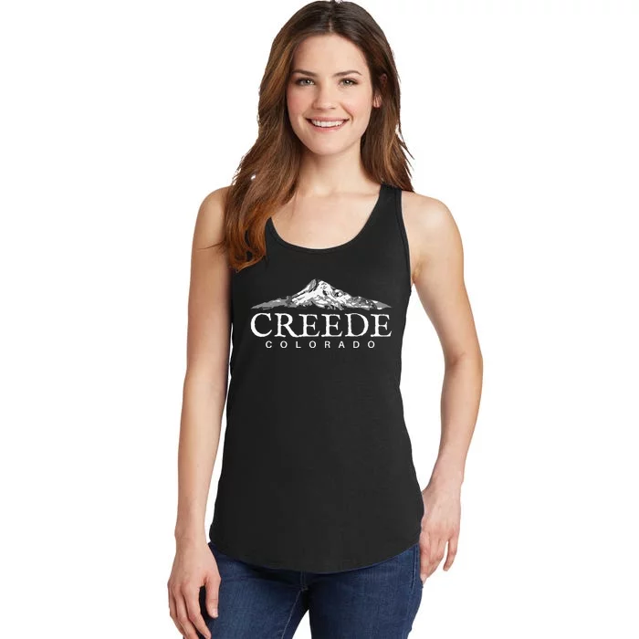 Creede Colorado  Mountain Town Creede Ladies Essential Tank