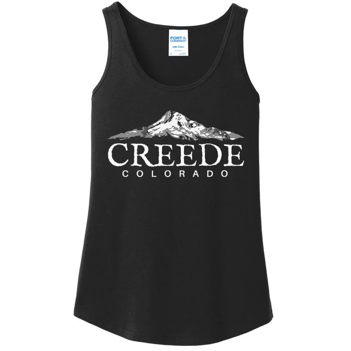 Creede Colorado  Mountain Town Creede Ladies Essential Tank