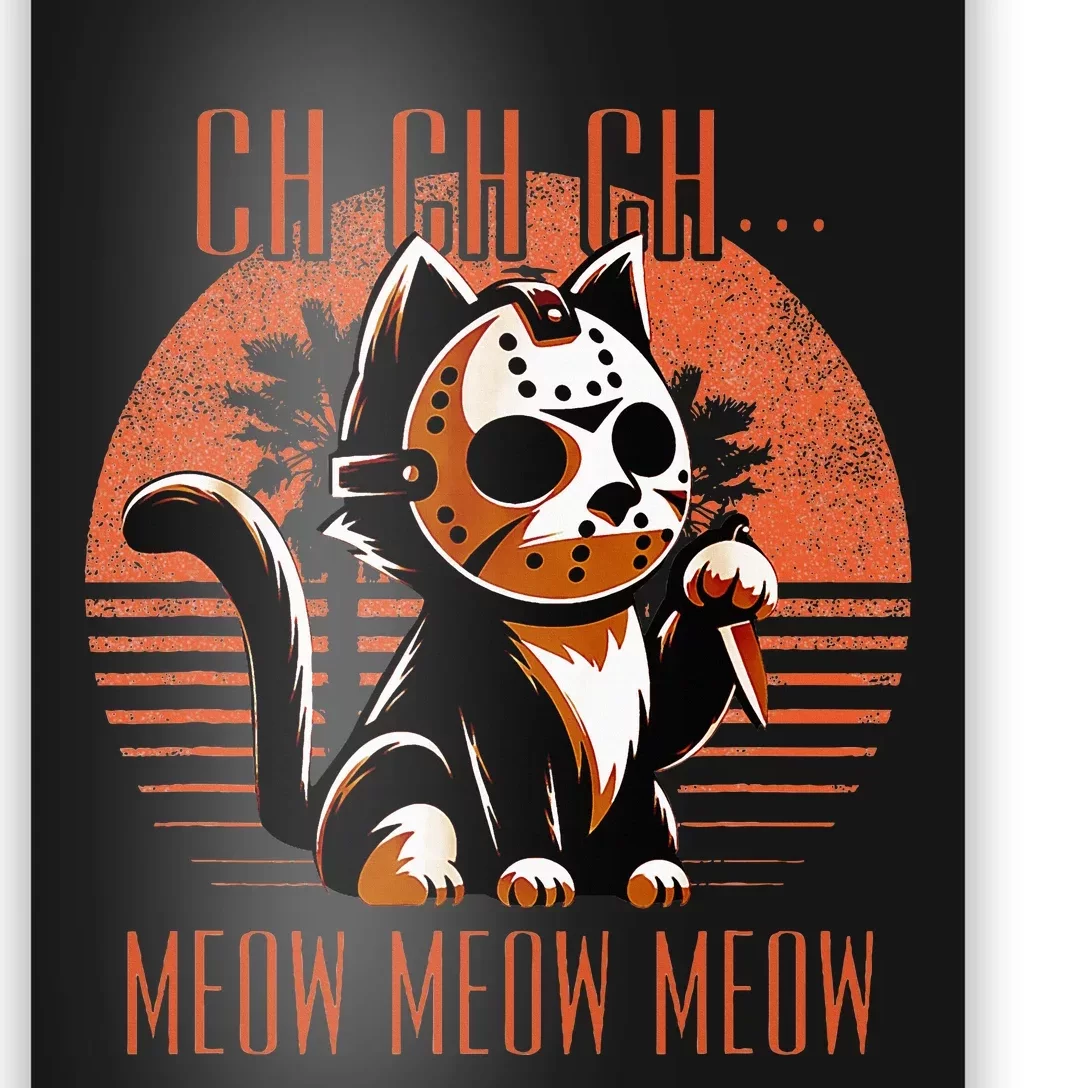 Ch Ch Meow Meow Meow Funny Animal Horror Movie Cute Kitten Poster