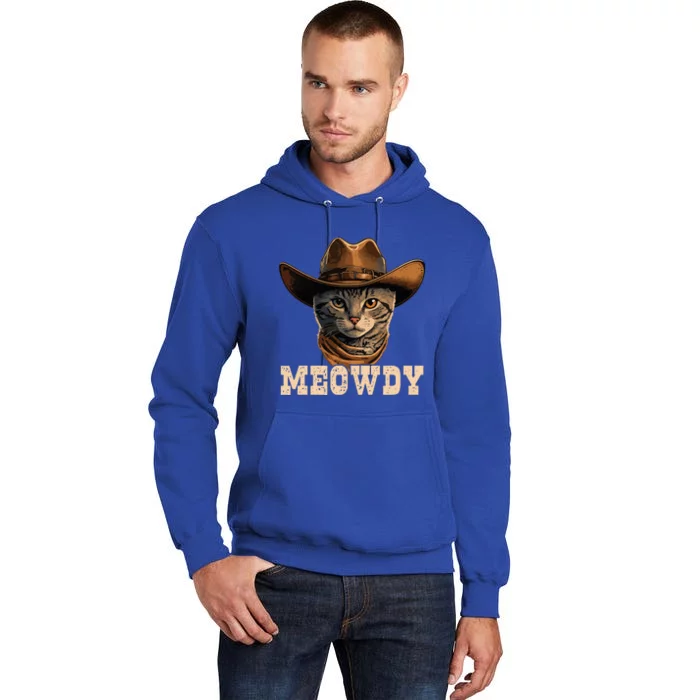 Cowboy Cat Meowdy Tall Hoodie