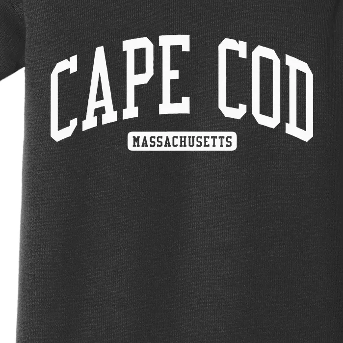 Cape Cod Massachusetts Ma College University Style Baby Bodysuit