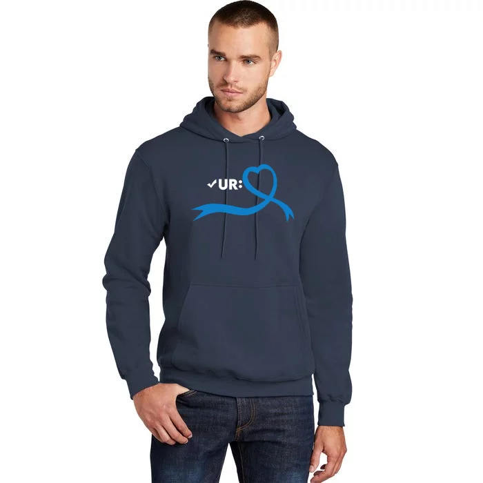 Colon Cancer Month Check Your Colon Colonoscopy Tall Hoodie