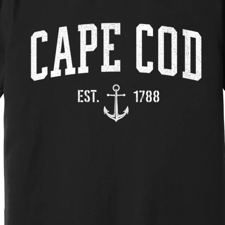 Cape Cod Massachusetts 1788 Sweater Meaningful Gift Men Women Gift Premium T-Shirt