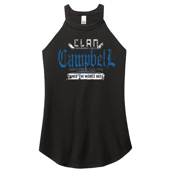 Clan Campbell Mischief And Mayhem Since The Middle Ages Women’s Perfect Tri Rocker Tank