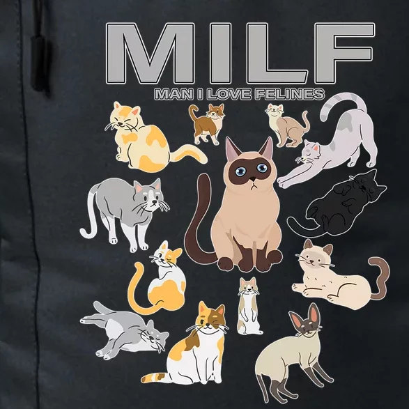 Cute Cats MILF Man I Love Felines Daily Commute Backpack