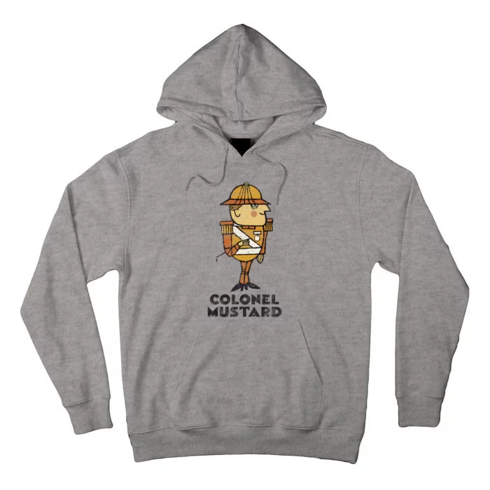 Clue Colonel Mustard Retro Poster Tall Hoodie