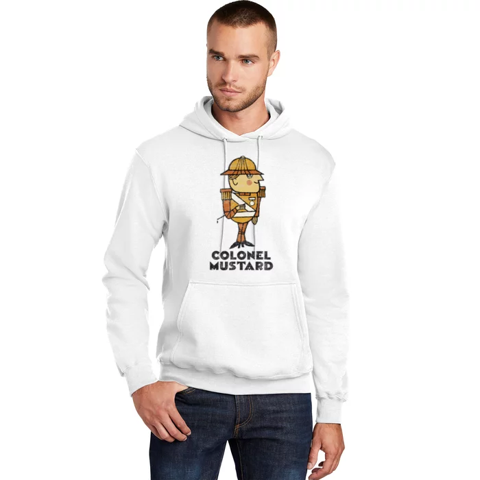 Clue Colonel Mustard Retro Poster Hoodie