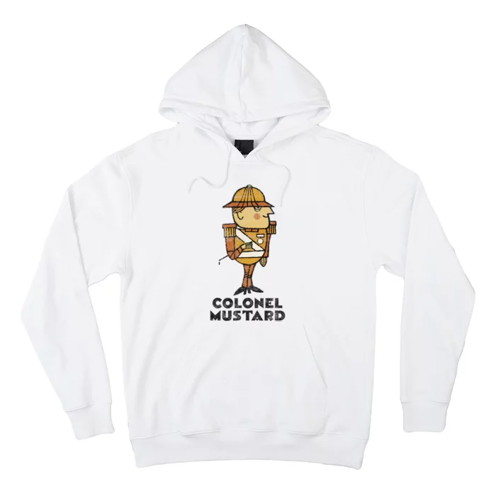 Clue Colonel Mustard Retro Poster Hoodie