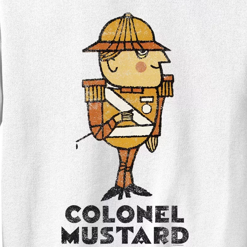 Clue Colonel Mustard Retro Poster Sweatshirt