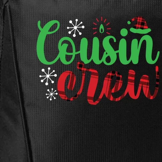 Cousin Crew Matching Family Christmas Cousin Crew Gift City Backpack