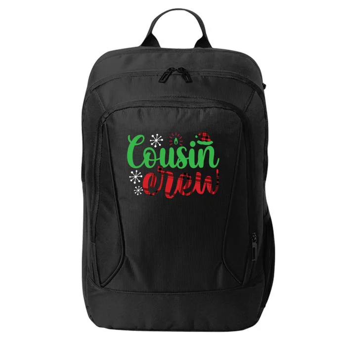 Cousin Crew Matching Family Christmas Cousin Crew Gift City Backpack