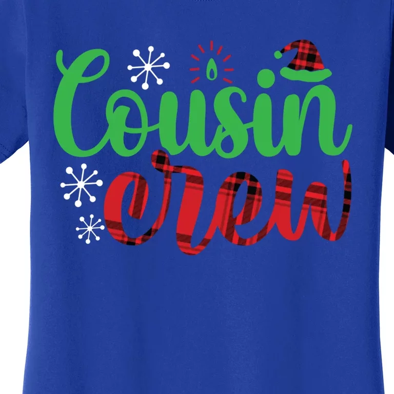 Cousin Crew Matching Family Christmas Cousin Crew Gift Women's T-Shirt