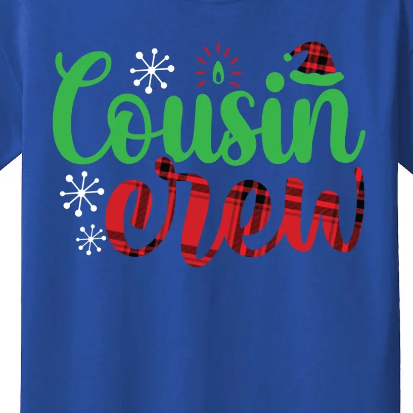 Cousin Crew Matching Family Christmas Cousin Crew Gift Kids T-Shirt