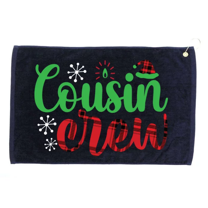 Cousin Crew Matching Family Christmas Cousin Crew Gift Grommeted Golf Towel