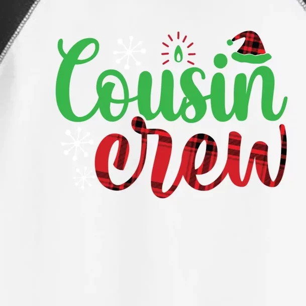 Cousin Crew Matching Family Christmas Cousin Crew Gift Toddler Fine Jersey T-Shirt