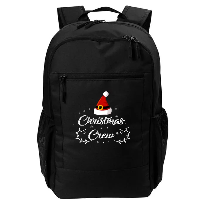 Christmas Crew Merry Christmas Hat Santa Daily Commute Backpack