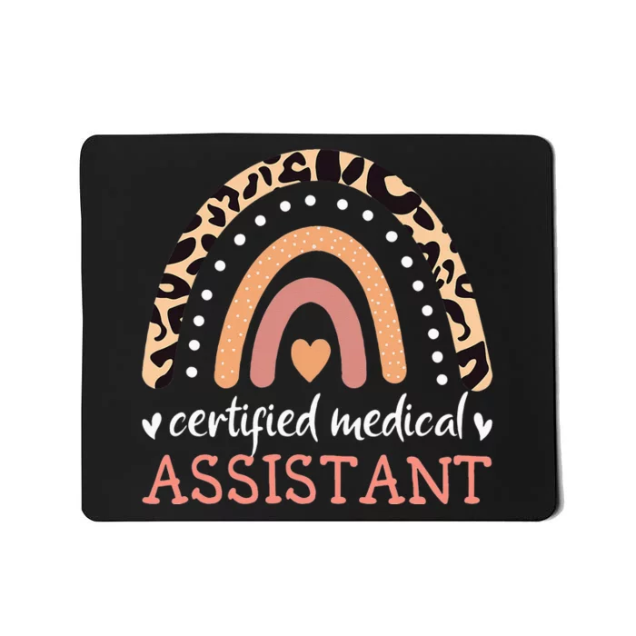 CMA Certified Medical Assistant Rainbow Nurse Registered RMA Mousepad