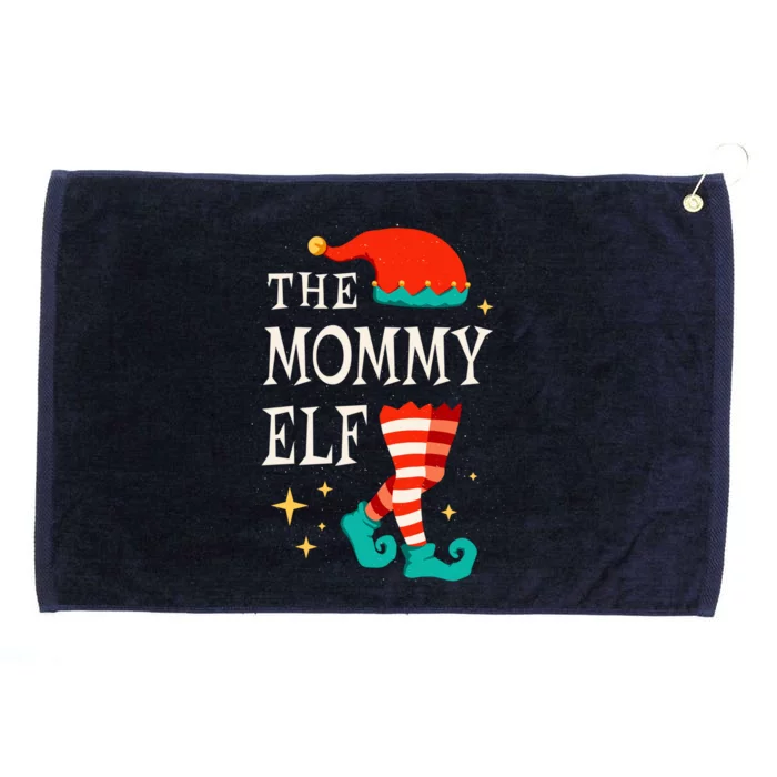 Christmas Costume Mother Mum Elf Gift Grommeted Golf Towel