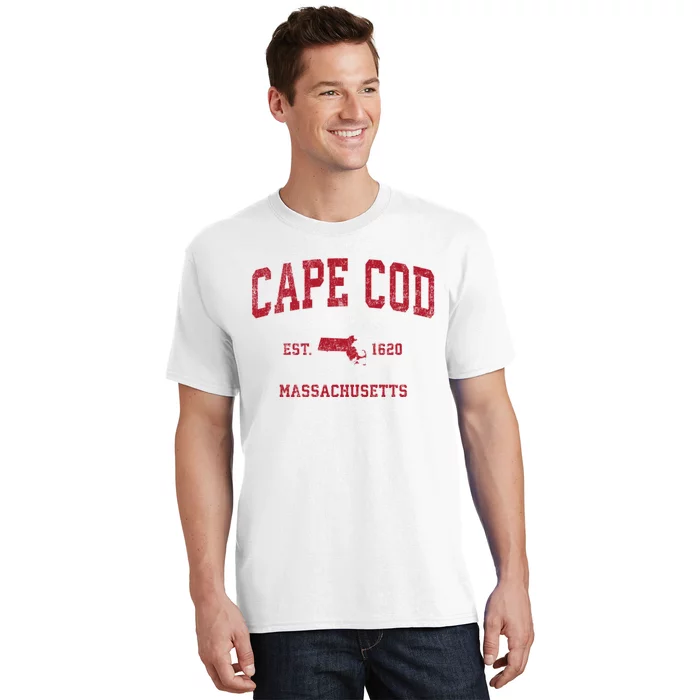 Cape Cod Massachusetts Ma Vintage Sports T-Shirt