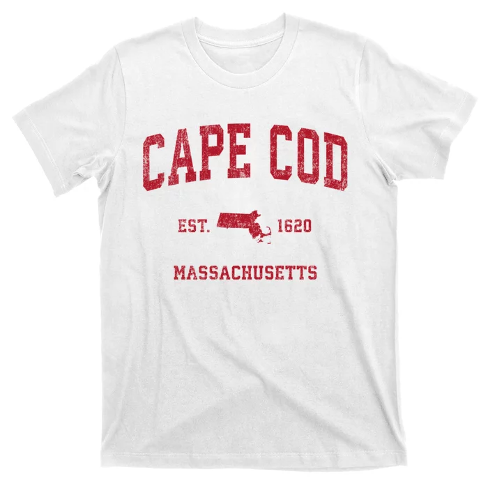 Cape Cod Massachusetts Ma Vintage Sports T-Shirt