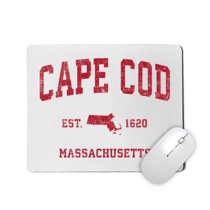 Cape Cod Massachusetts Ma Vintage Sports Mousepad