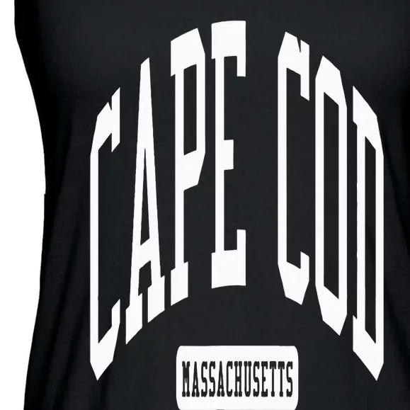 Cape Cod Massachusetts MA College University Style Ladies Essential Flowy Tank