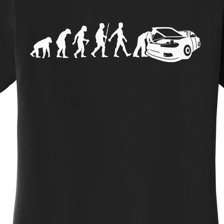 Cool Car Mechanic For Dad Car Garage Car Mechanic Women's T-Shirt