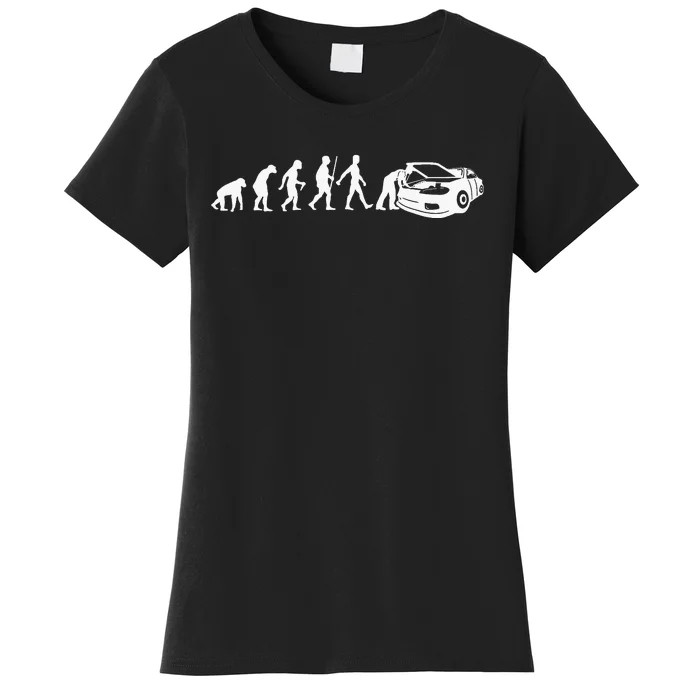 Cool Car Mechanic For Dad Car Garage Car Mechanic Women's T-Shirt