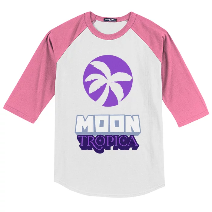 Cah Crypto Moon Tropica Crypto Moon Tropica Kids Colorblock Raglan Jersey