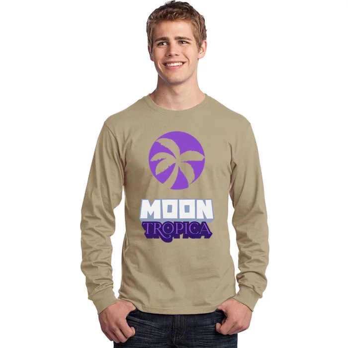 Cah Crypto Moon Tropica Crypto Moon Tropica Tall Long Sleeve T-Shirt