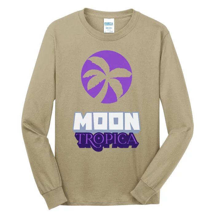 Cah Crypto Moon Tropica Crypto Moon Tropica Tall Long Sleeve T-Shirt