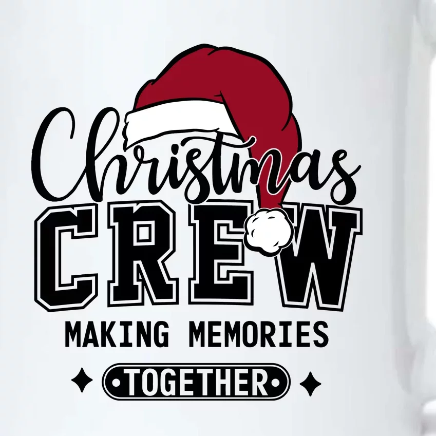 Christmas Crew Making Memories Together Black Color Changing Mug