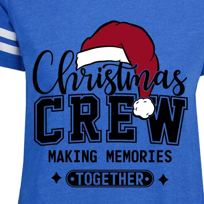 Christmas Crew Making Memories Together Enza Ladies Jersey Football T-Shirt