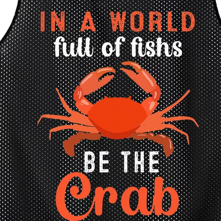 Crab Cancer Maryland Baltimore Crayfish Crabs Lobster Mesh Reversible Basketball Jersey Tank