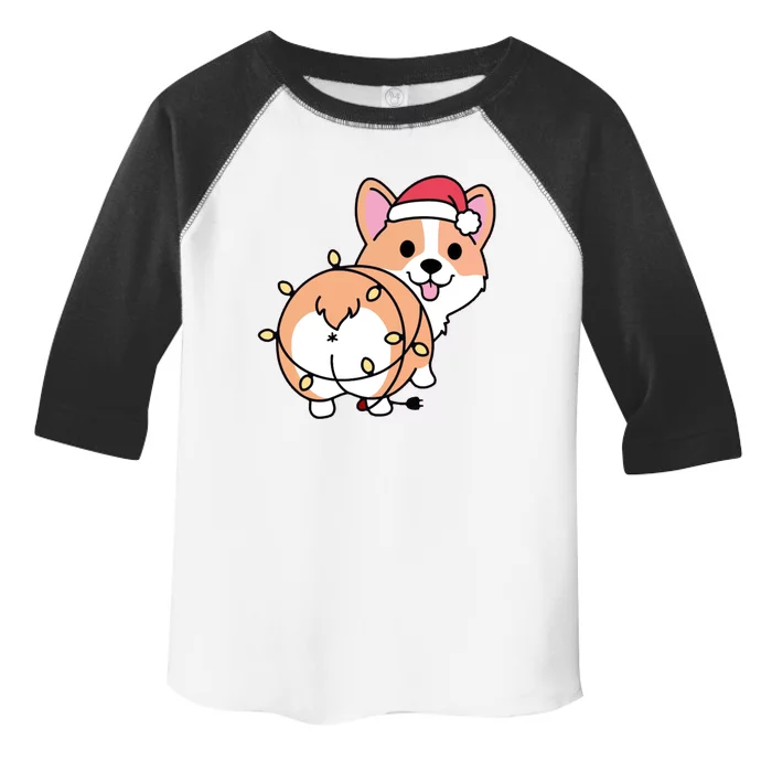 Christmas Corgi Mom Corgi Lover Xmas Light Animal Holiday Funny Gift Toddler Fine Jersey T-Shirt