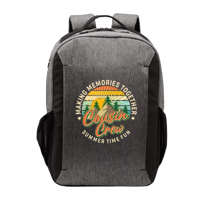 Cousin Crew Making Memories Together Summer Time Fun Vector Backpack