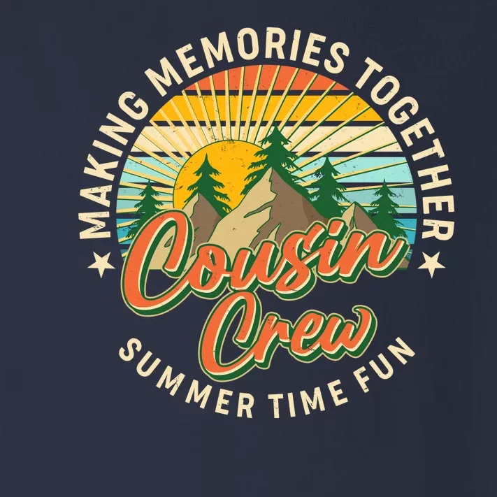 Cousin Crew Making Memories Together Summer Time Fun Toddler Long Sleeve Shirt