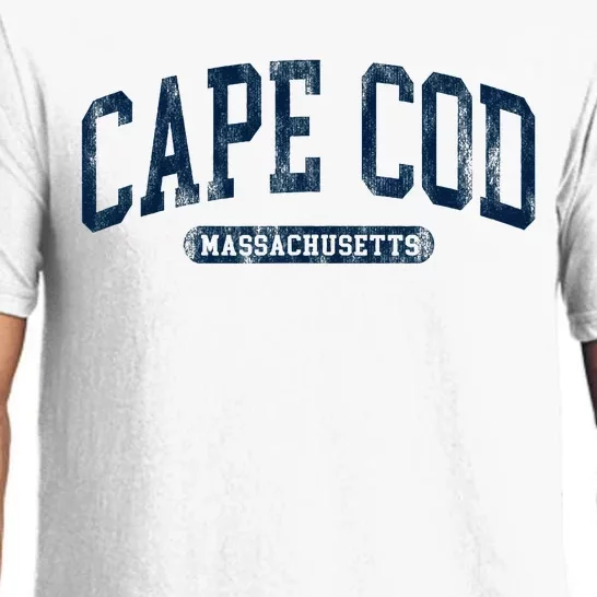 Cape Cod Massachusetts Retro Preppy Pajama Set