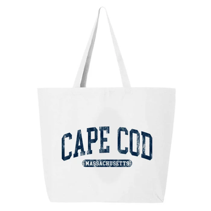 Cape Cod Massachusetts Retro Preppy 25L Jumbo Tote