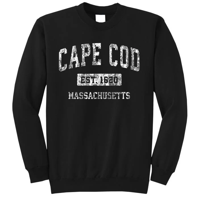 Cape Cod Massachusetts Ma Vintage Sports Established Sweatshirt